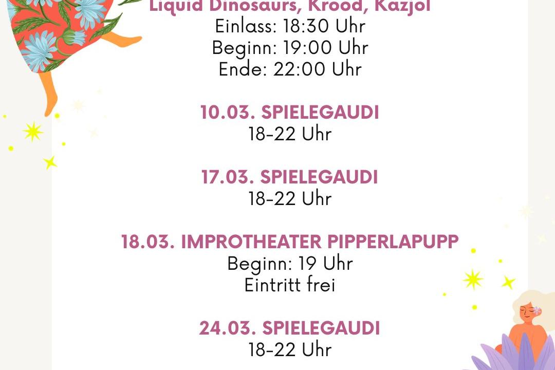 Monatsplan März 26 Insta