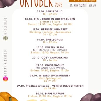 Oktober2026-Programm